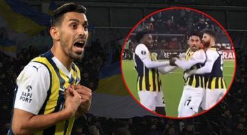 Fenerbahçe'de İrfan Can Kahveci çılgına döndü! Taraftarla tartıştı, güvenlikler durdurdu