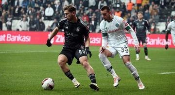 Beşiktaş - Konyaspor maçından kareler