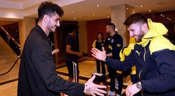 Willian Arao ile Samet Akaydin, Fenerbahçe kampını ziyaret etti!