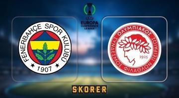 Fenerbahçe Olympiakos maçı saat kaçta, hangi kanalda? (Muhtemel ilk 11'ler)