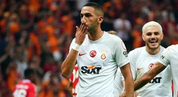 Galatasaray'da Hakim Ziyech'e 11'de forma! Kerem Aktürkoğlu kulübeye