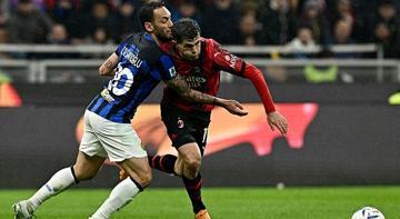 Milan - Inter maçından kareler