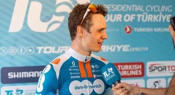 59. Cumhurbaşkanlığı Türkiye Bisiklet Turu'nda ilk profesyonel galibiyetini alan Tobias Andresen: Güzel bir ülke keşfediyorum