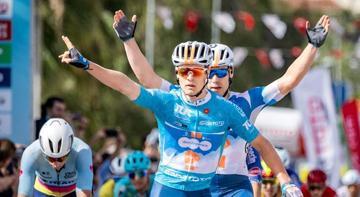 59. Cumhurbaşkanlığı Türkiye Bisiklet Turu'nda Bodrum-Kuşadası etabını Tobias Andresen kazandı