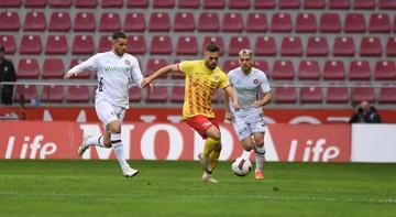 Kayserispor - Fatih Karagümrük maçından kareler