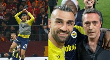 Fenerbahçe'de Serdar Dursun eşine verdiği sözü tuttu! Galatasaray derbisinde 'Siu' şov