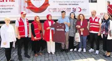 Kan verenlere Trabzonspor forması!