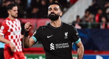 Liverpool'da Salah Şampiyonlar Ligi tarihine geçti