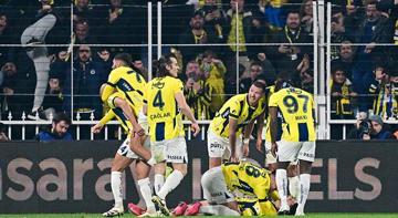 Fenerbahçe'den üst üste 4'üncü galibiyet!