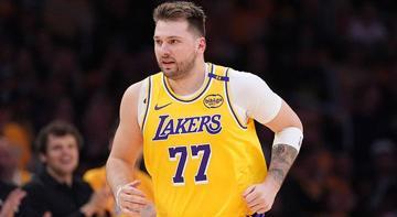 Luka Doncic, Los Angeles Lakers'ta ilk maçına çıktı!