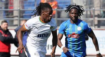 Rizespor - Alanyaspor maçından kareler