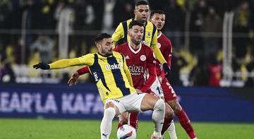 Fenerbahçe - Antalyaspor maçından kareler