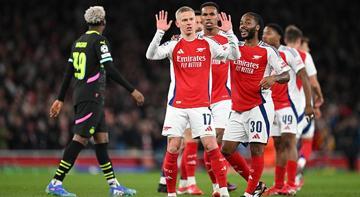 Arsenal, Devler Ligi'nde güle oynaya çeyrek finalde!