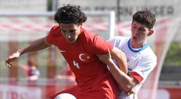 U17 Milli Futbol Takımı, Çekya ile yenişemedi!