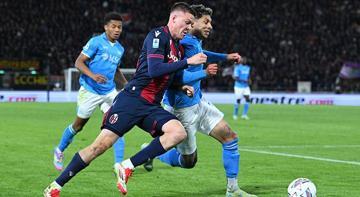 Napoli, Bologna deplasmanında takıldı!