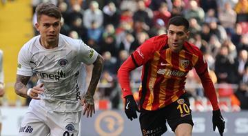 Kayserispor'dan Kasımpaşa karşısında kritik galibiyet