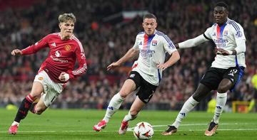 Manchester United - Olimpik Lyon maçından kareler