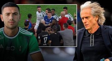 Merih Demiral yedek kulübesiyle tartıştı, Jorge Jesus araya girdi! Büyük gerginlik