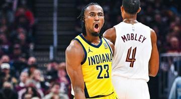 Indiana Pacers seride Cleveland Cavaliers karşısında 1-0 öne geçti