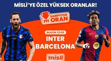 Şampiyonlar Ligi’nde İlk Finalist Belli Oluyor… Inter – Barcelona mücadelesi Şampiyon Oranlar ile Misli’de!