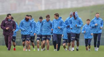 Trabzonspor'da Galatasaray mesaisi devam etti!