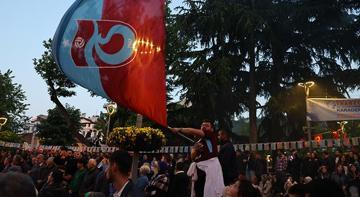 Trabzonspor taraftarları finali dev ekrandan takip etti!