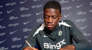 Mamadou Sarr'ın imza töreninden kareler
