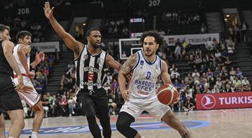 Anadolu Efes - Beşiktaş Fibabanka maçından kareler