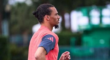 Galatasaraylı Leroy Sane, Bayern Münih'te idmana çıktı!