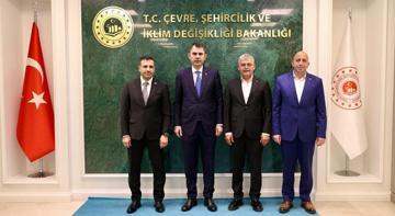 Konyaspor'dan Bakan Murat Kurum'a ziyaret!