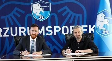 Erzurumspor FK'da Serkan Özbalta imzayı attı!