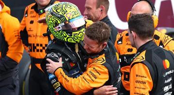 Büyük Britanya Grand Prix'sinde kazanan Lando Norris!