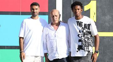 Zeki Çelik ve Gaoussou Diarra, İstanbulspor'u ziyaret etti!