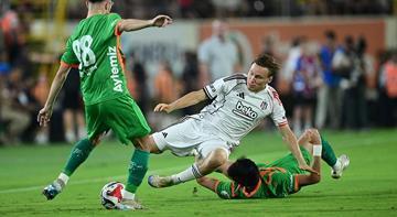 Alanyaspor - Beşiktaş maçından kareler