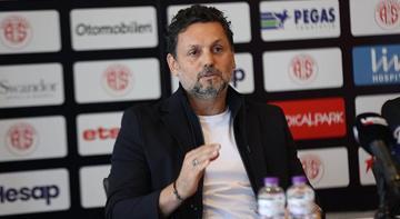 Erol Bulut: "Hedefimiz Antalyaspor'u iyi yerlere getirebilmek"