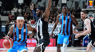 Basketbol Süper Ligi'nde Beşiktaş, Trabzonspor'u 6 sayıyla geçti!