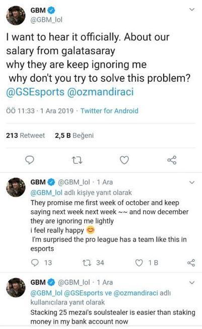 Galatasaraylı oyuncudan ödeme isyanı
