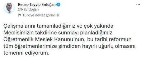 Son dakika... Cumhurbaşkanı Erdoğandan flaş sözleşmeli öğretmen açıklaması