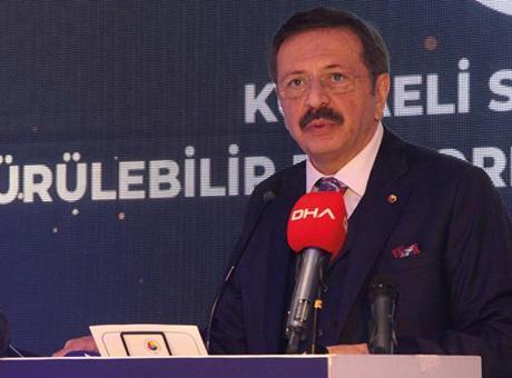 TOBB Başkanı Rifat Hisarcıklıoğlu, Kocaeli'de sanayicilerle bir araya geldi