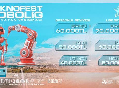 TEKNOFEST Robolig Mavi Vatan Yarışması başvuruları devam ediyor