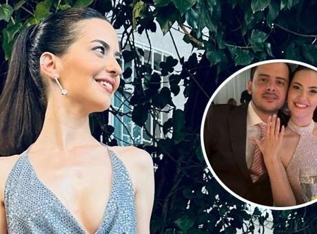 Ezgi Şenler evlilik yolunda ilk adımı attı! Çocukluk aşkıyla nişanlandı