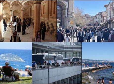 Yerli turistler geçen yıl 419,3 milyar lira harcadı