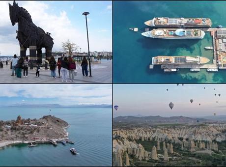 Türkiye'nin turizm geliri yılın ilk çeyreğinde arttı
