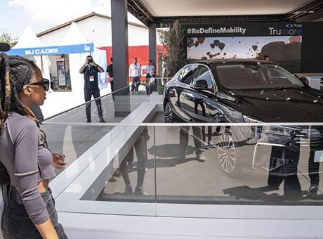 Togg'un yeni modeli T10F TEKNOFEST'te! 'Ne zaman yollara çıkacak?' sorusuna Bakan Kacır'dan cevap