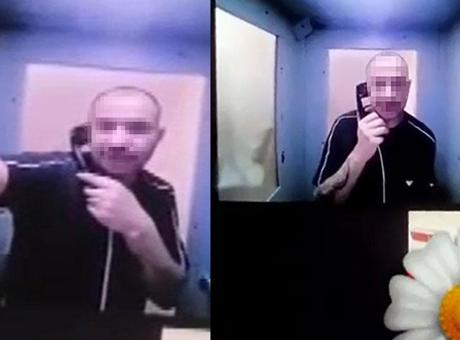 683972a8651bfdc11b9b2f88 Cezaevinden baldıza şok tehdit! Skandal videoyu paylaştı