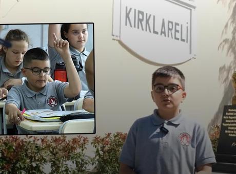 683c3d4e911df68ede45be34 Sosyal medyanın konuştuğu yetenek! Akıcı İngilizcesiyle Kırklareli'ni tanıttı, birinci oldu