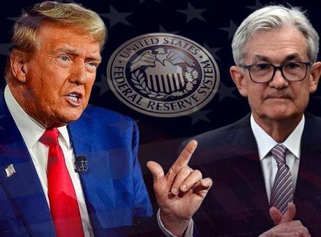 6843089b691548ef57379878 Trump yine Fed'i ve Powell'ı hedef aldı: Faizleri 'tam puan' düşür!