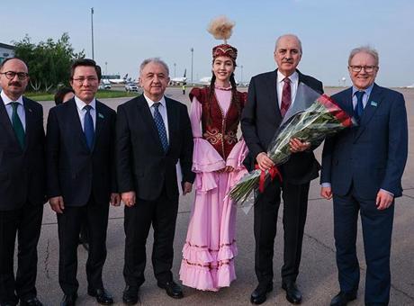 68499f8b911df68ede45e80c TBMM Başkanı Kurtulmuş, Kazakistan'da temaslarda bulunacak