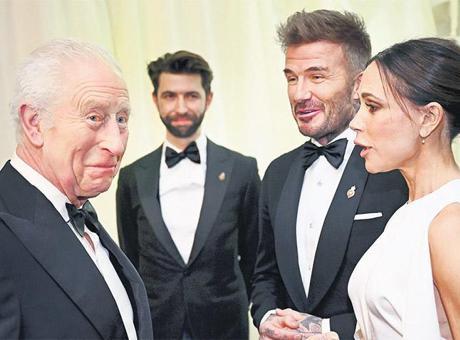 684df1d7105959d3b8d43833 Ve huzurunuzda SIr DavId Beckham: O şimdi şövalye