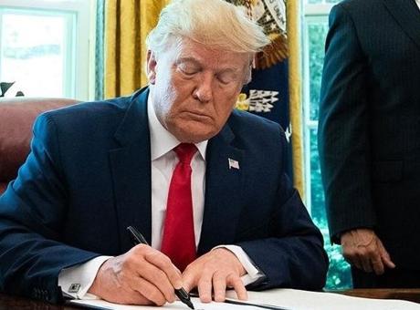 6850a0ce582529acd0a3eede Trump kararnameyi imzaladı! İngiltere ile ticaret anlaşmaları